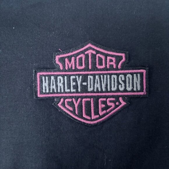 NWT - Harley-Davidson Men's Copperblock Block Letter Long Sleeve Shirt (Size L) - Picture 5 of 7